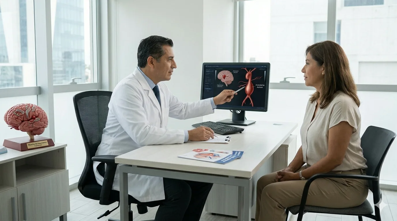 ¿Qué médico trata aneurismas?