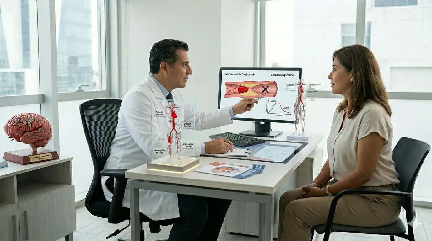 Tratamiento especializado de la embolia arterial en Guadalajara