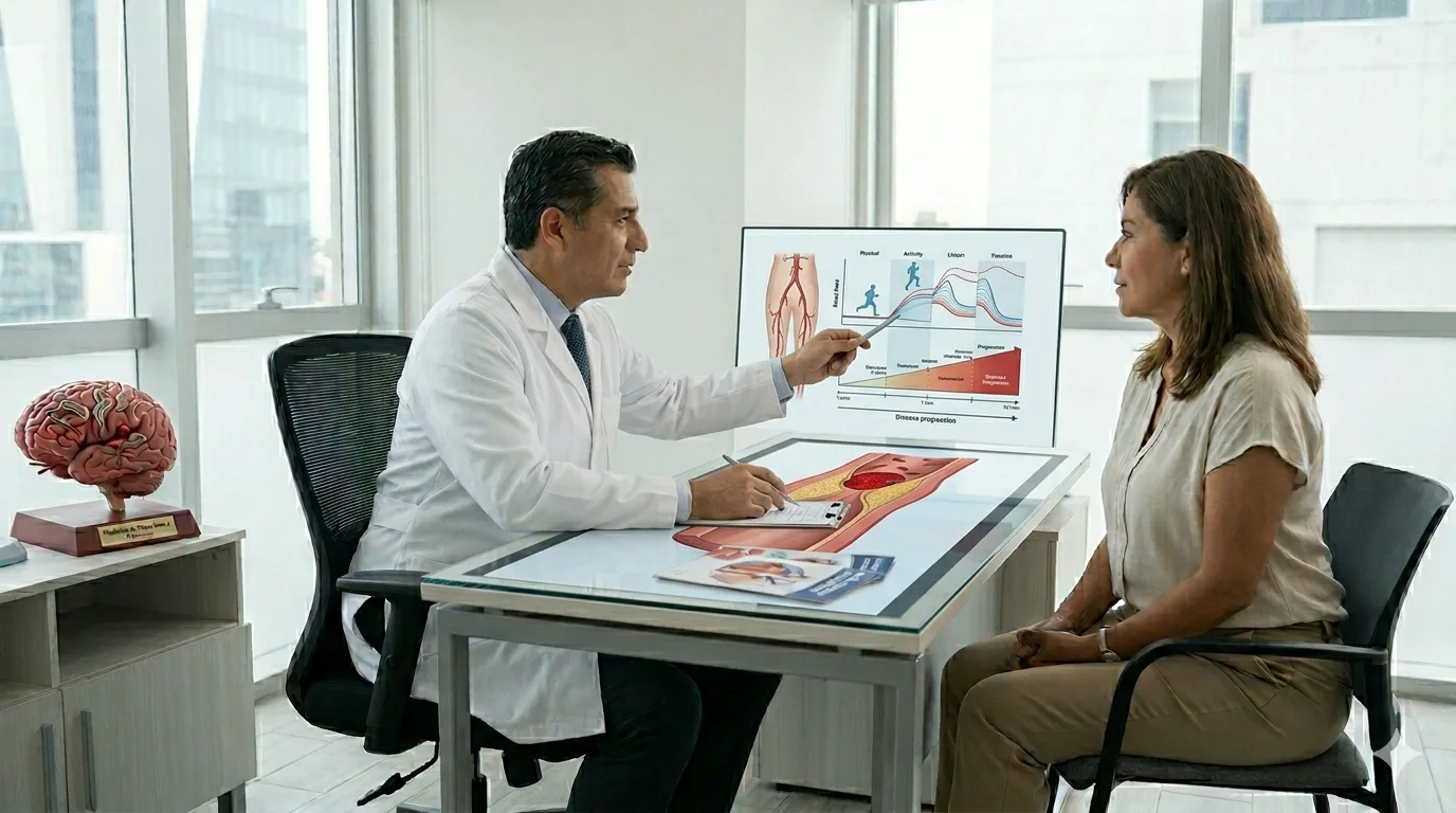 ¿Qué médico trata enfermedad arterial periférica?