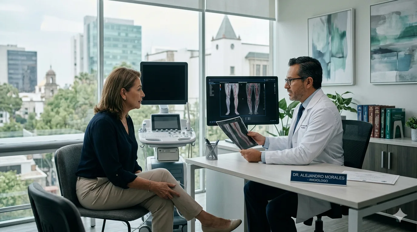 ¿Qué médico trata problemas vasculares?