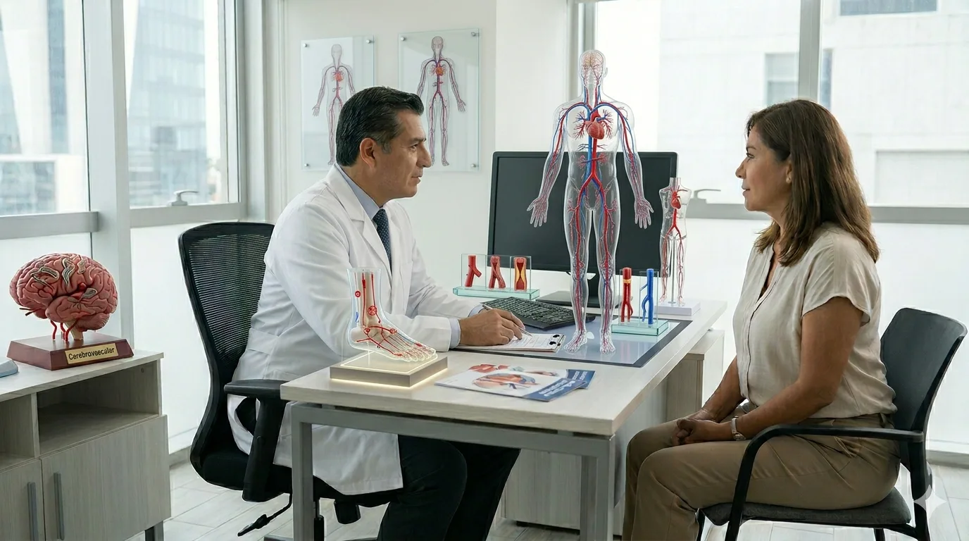 ¿Qué médico trata trombosis venosa profunda?