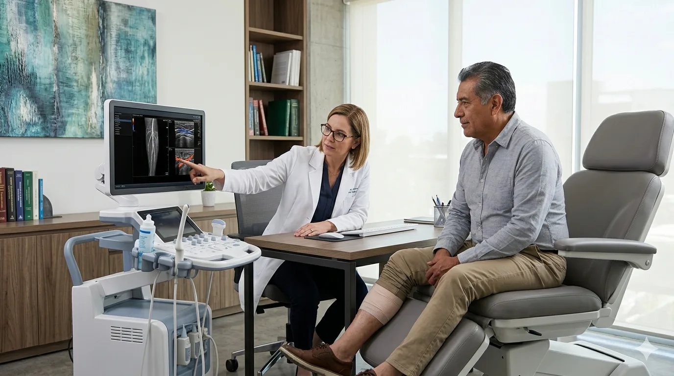 ¿Qué médico trata úlceras vasculares?