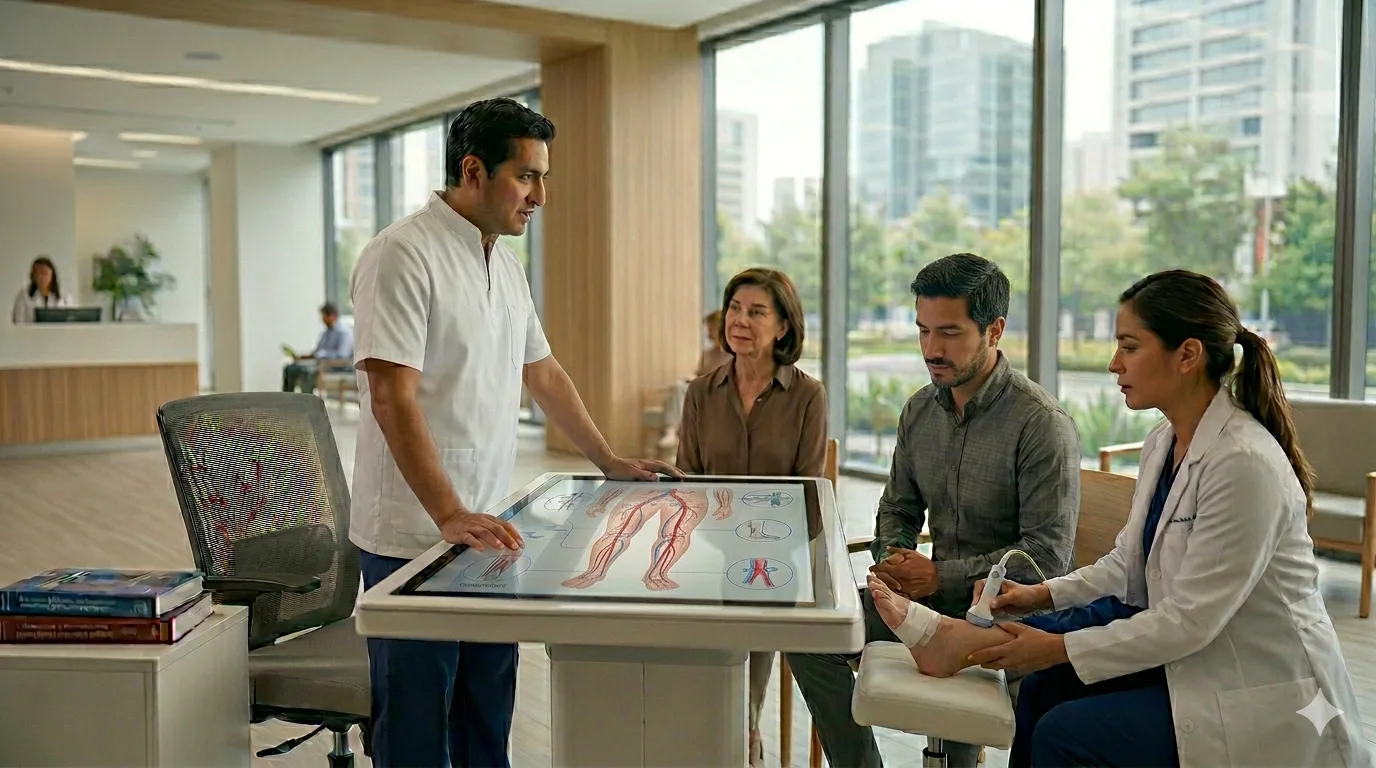 Especialista en úlceras venosas en Guadalajara